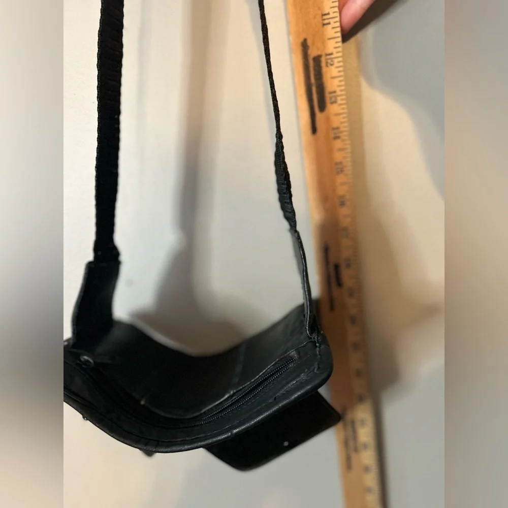 Leather belt wallet/crossbody - Picture 10 of 13
